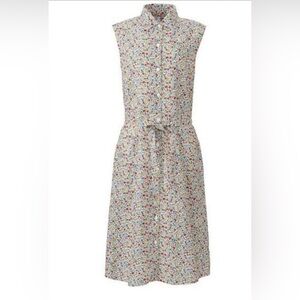 Uniqlo Liberty Floral Print Midi Dress - Multicolor